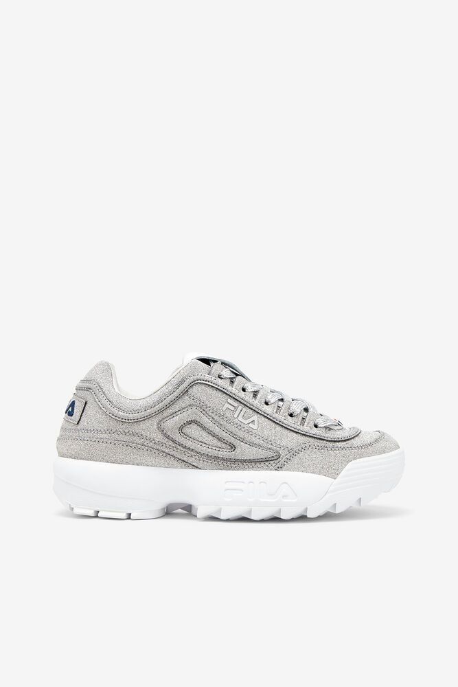 Fila Sneakers Womens Silver - Made In Italy Disruptor 2 - Philippines 7658290-LI